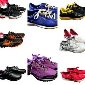 Bulk Men’s Women’s Tennis Athletic Shoe Lot Of 9 Name Brand Wholesale Reseller